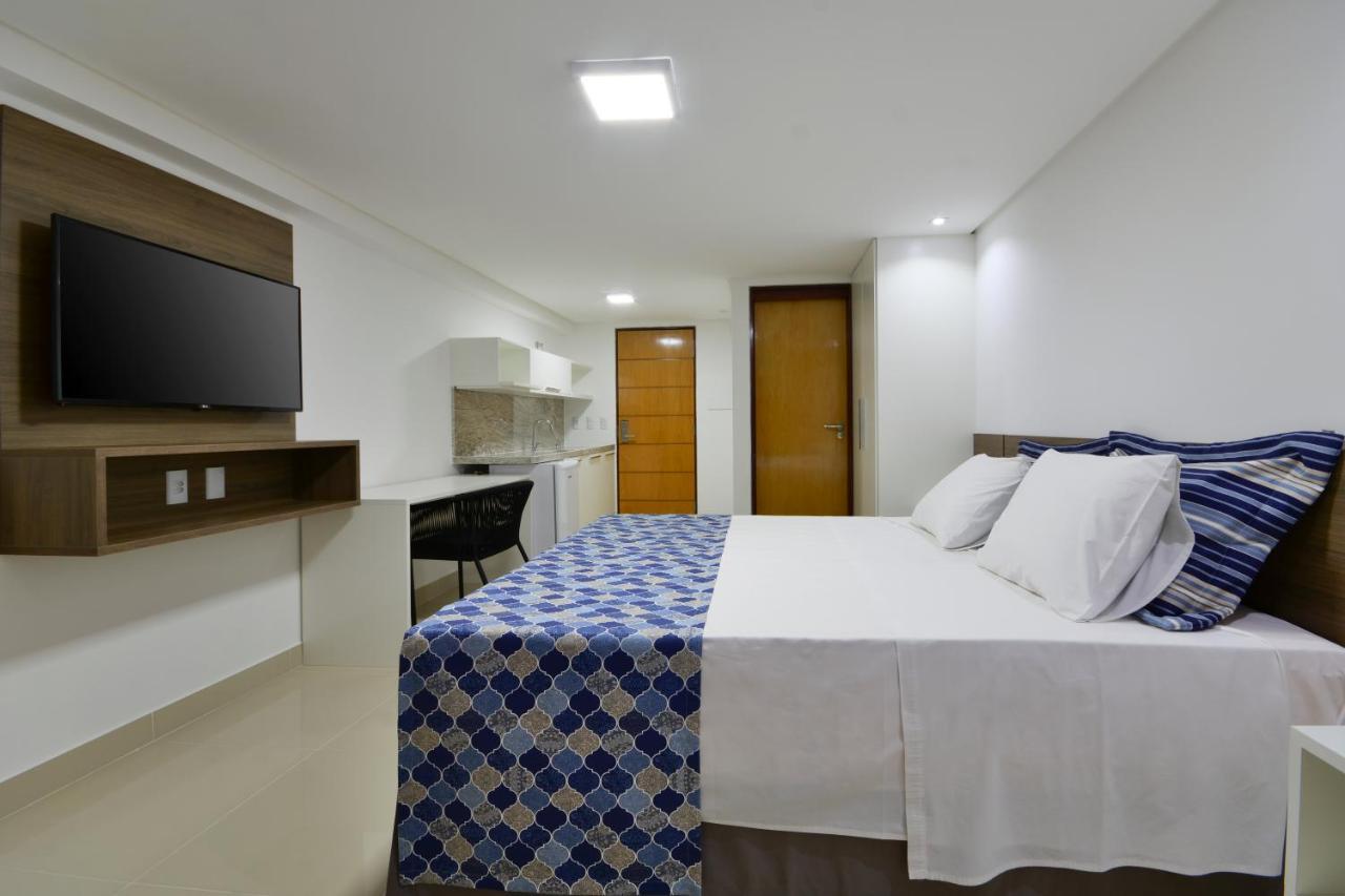Littoral Gold Flat Hotel โจเอาเปสโซอา ภายนอก รูปภาพ